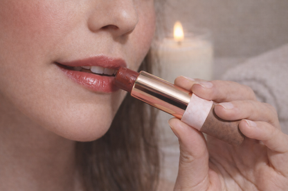 Labial con color