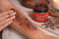 Exfoliante de chocolate