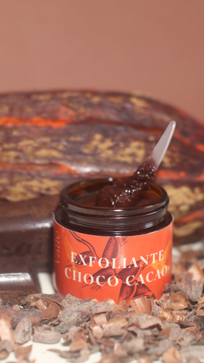 Exfoliante de chocolate